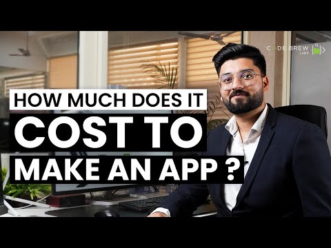 Hoeveel kost het om een ​​app te bouwen... 📱💰🧐🧐 | Code Brew Labs