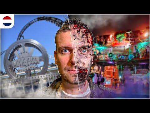 How to become a Scare Actor during Halloween? 💀 | Scare Training and make-up at Movie Park Germany!