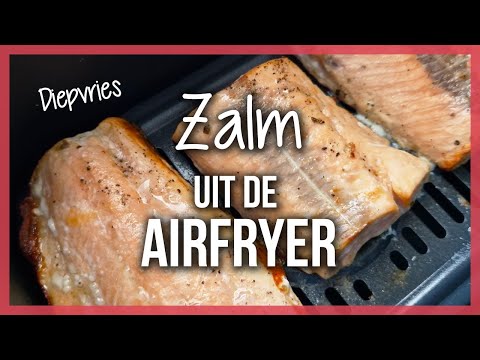 Diepvries zalm uit de airfryer - Is dat lekker?