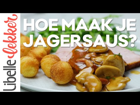 Zo maak je jagersaus