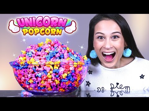 GEWELDIGE UNICORN POPCORN MAKEN! || Let's try