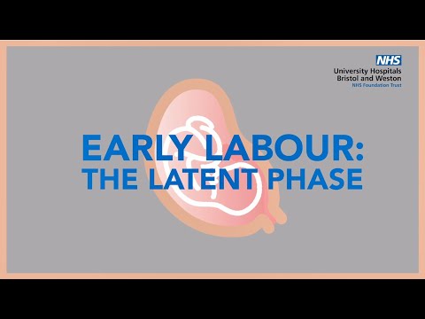 Early Labour  - The Latent Phase