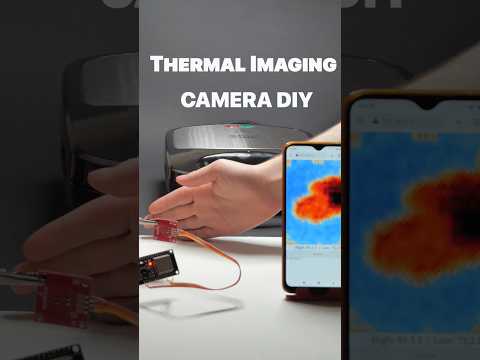 DIY Thermal imager #ESP32 and MLX90640